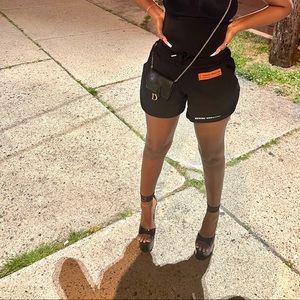 COPY - Heron Preston black shorts